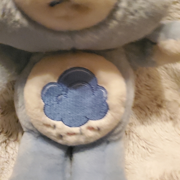 Vintage 13 inch 2002 20th anniversary Carlton Cards Grumpy Bear with Tags - Picture 3 of 13